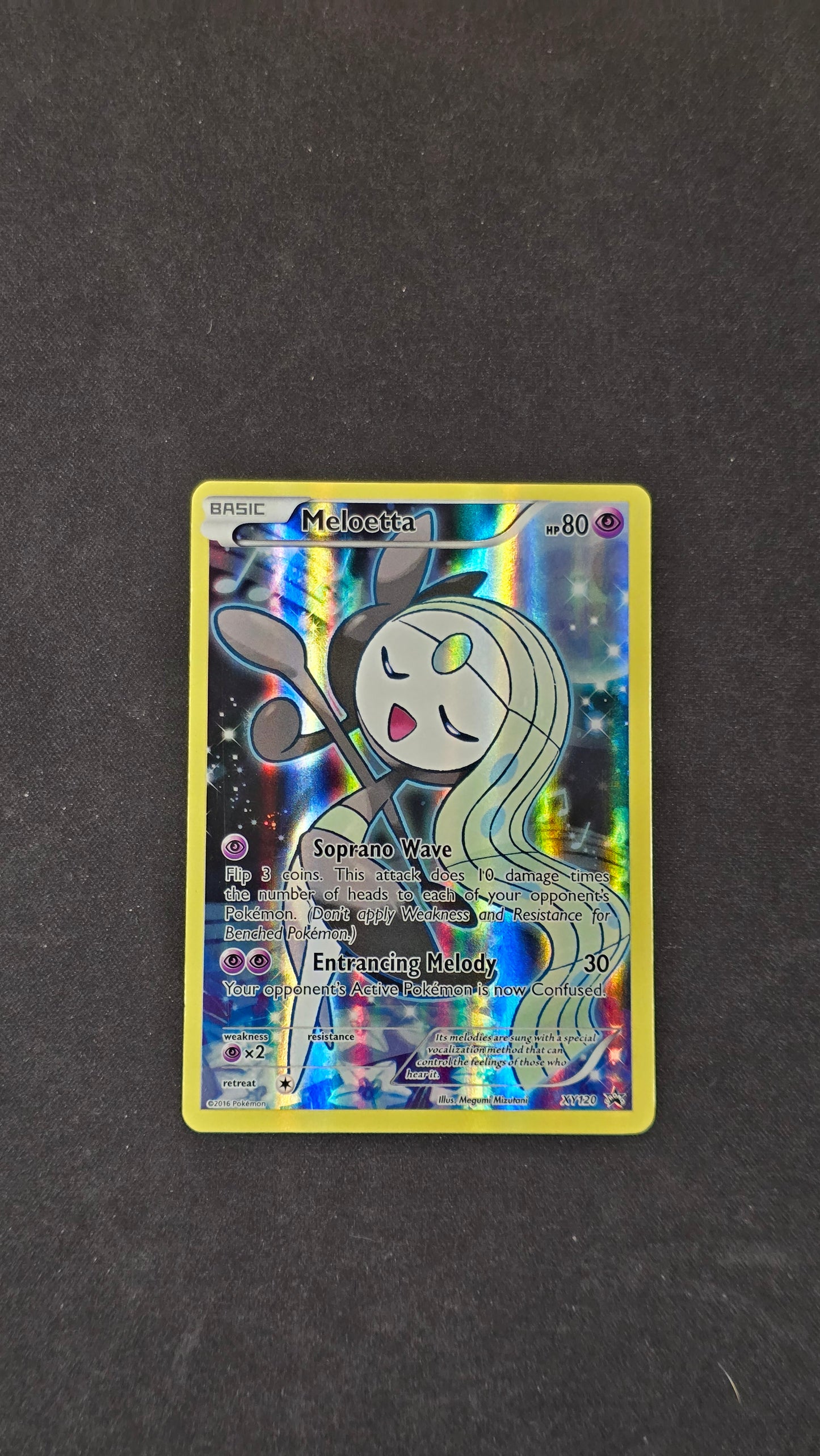Meloetta #XY120 -XY Promo