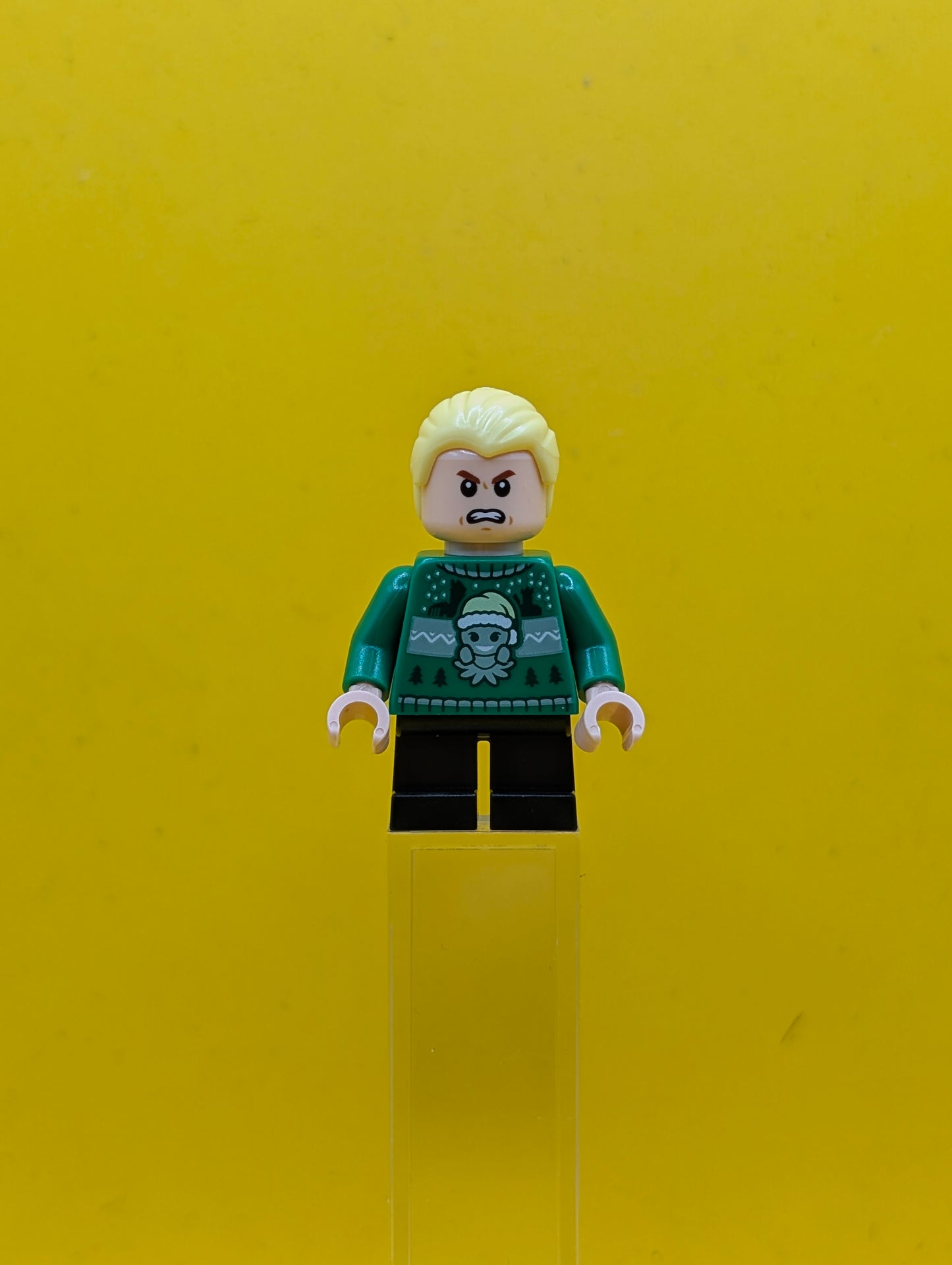 Draco Malfoy cna15 Holiday Sweater Harry Potter Holiday Lego Minifigure