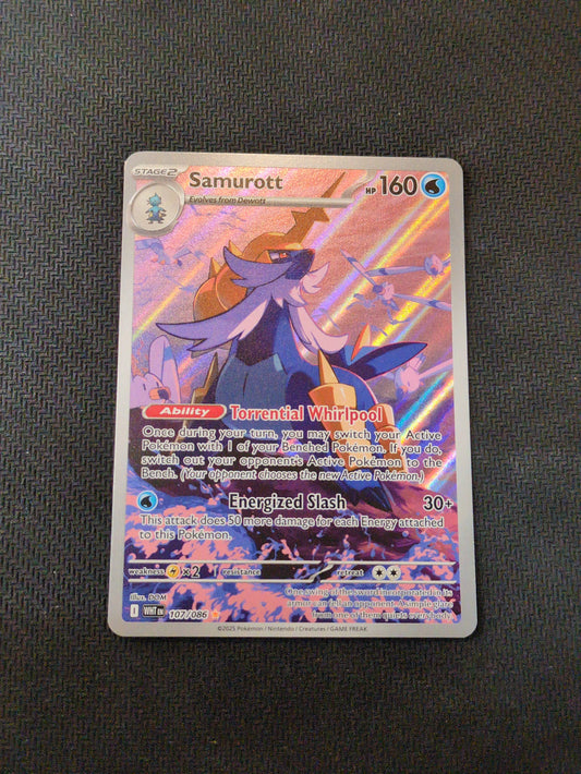 #107/086 Samurott -White Flare