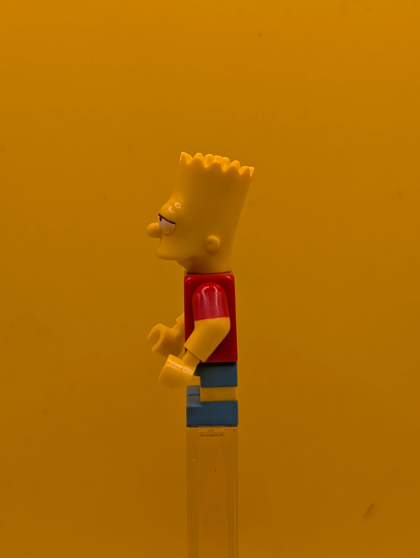 Bart Simpson sim003 Eyes Looking Left The Simpsons Lego Minifigure