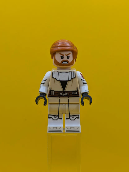 Obi-Wan Kenobi sw1424 Clone Wars, Printed Arms and Legs Star Wars Lego Minifigure