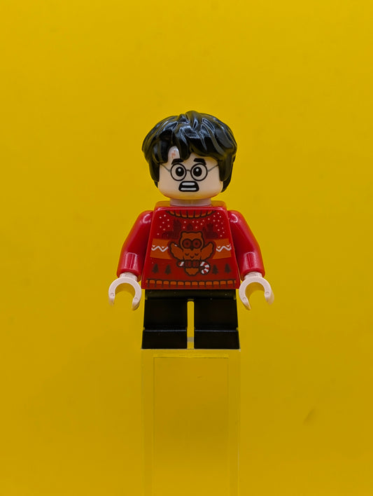 Harry Potter cna14 Holiday Sweater Harry Potter Holiday Lego Minifigure