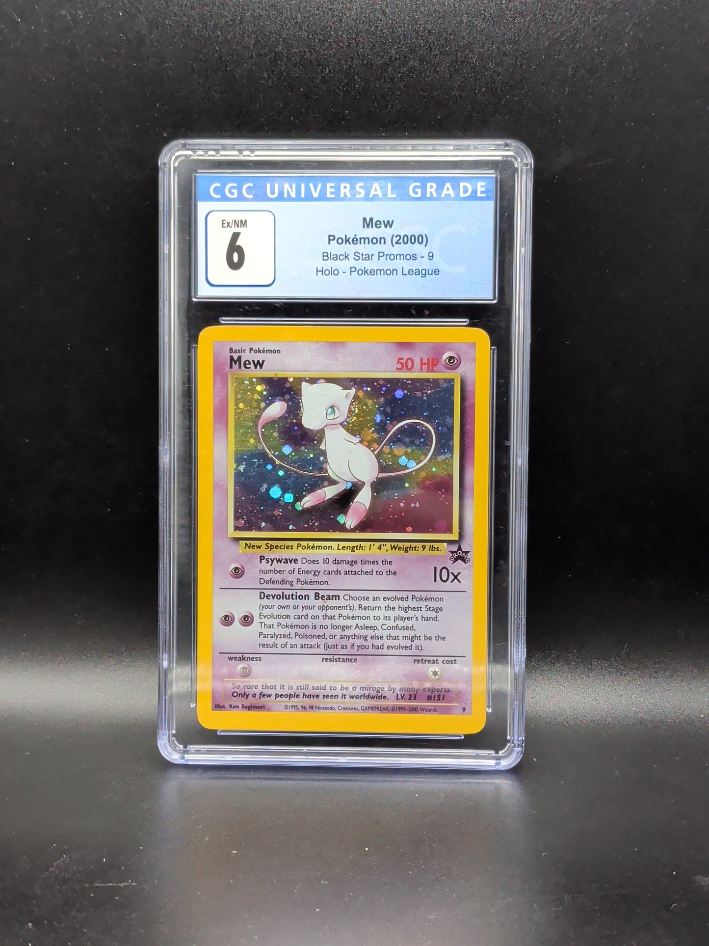 #9 Mew - WoTC Promo CGC 6