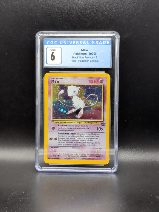 #9 Mew - WoTC Promo CGC 6