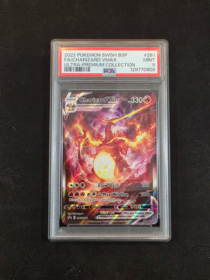 #SWSH261 Charizard Vmax PSA 9