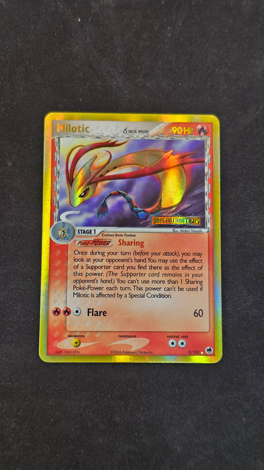 Milotic (Reverse Holo)  #5/101 -EX Dragon Frontiers