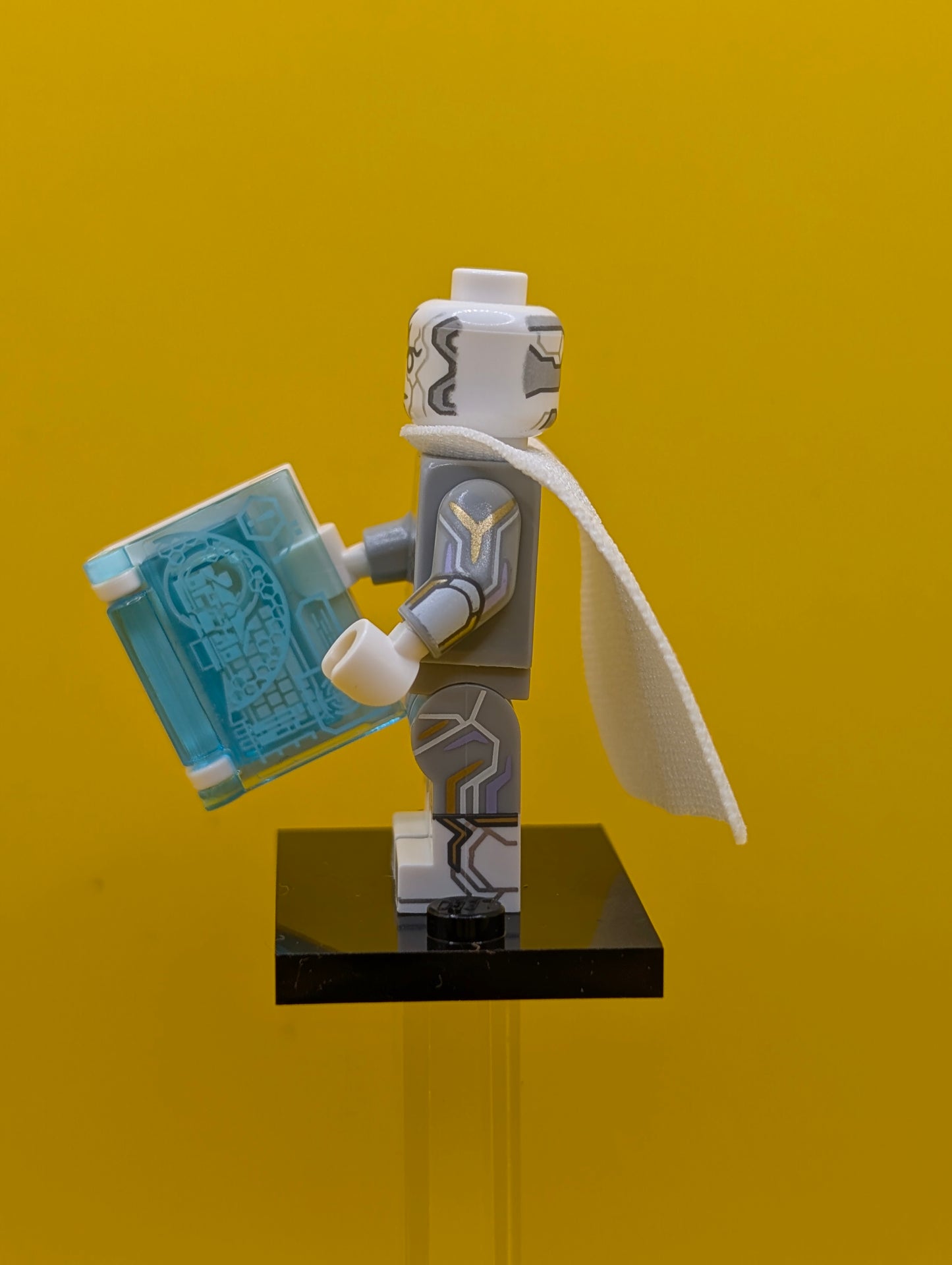 The Vision colmar-2 Marvel Studios, Series 1 (Complete Set with Stand and Accessories) Marvel Lego Minifigure