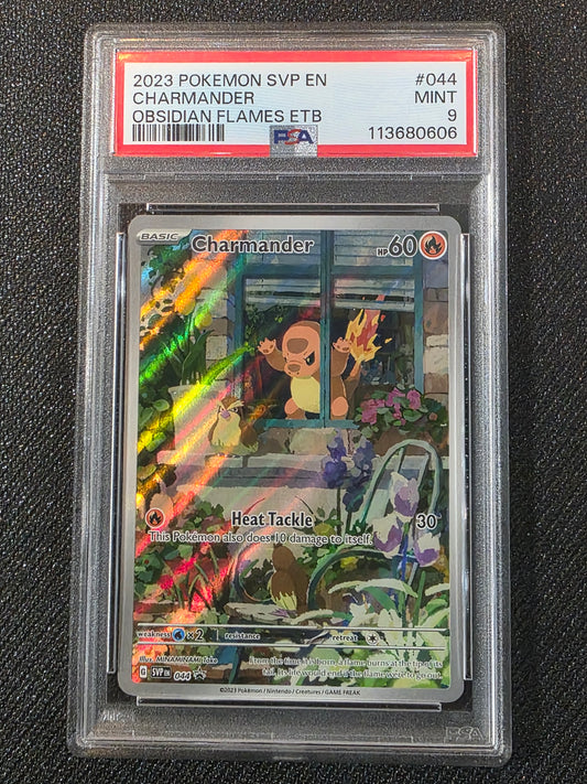 #044 Charmander PSA 9