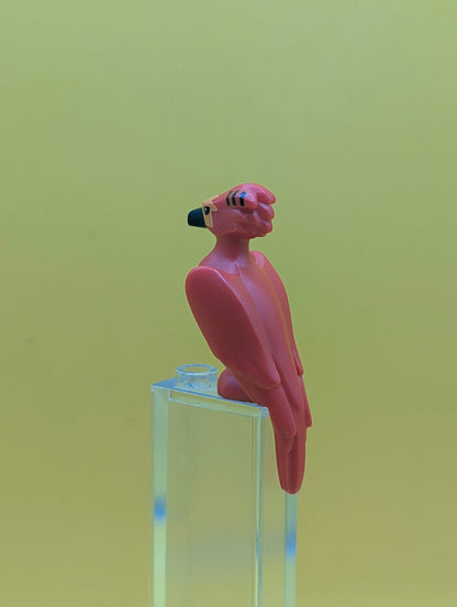 Phoenix 69238pb01 Black Beak, Eyes and Stripes, Bright Light Orange Face and Chest Pattern (HP Fawkes) Harry Potter Lego Minifigure