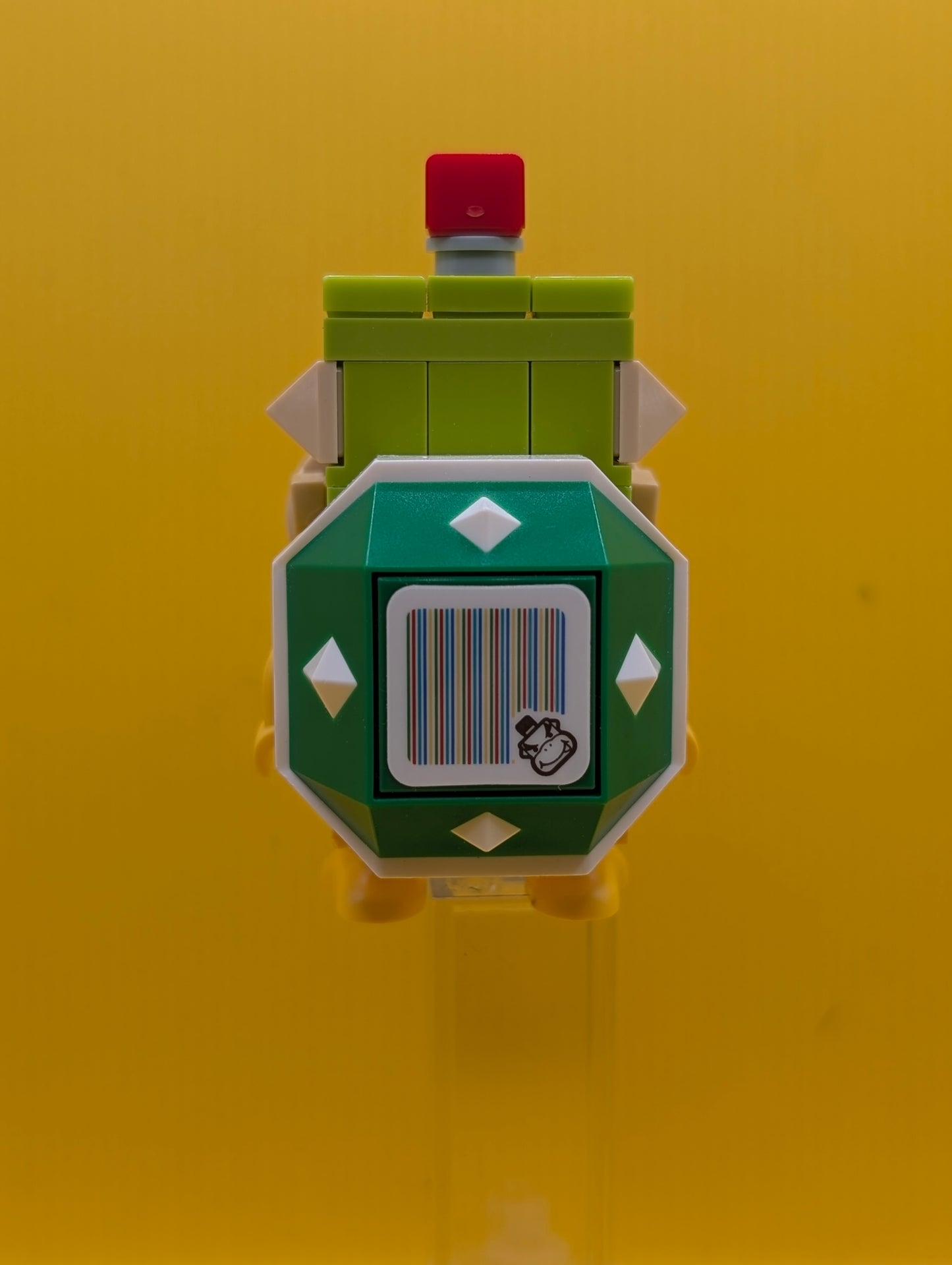 Bowser Jr. mar0003 2 Lime Brick 1 x 1 Super Mario Lego Minifigure