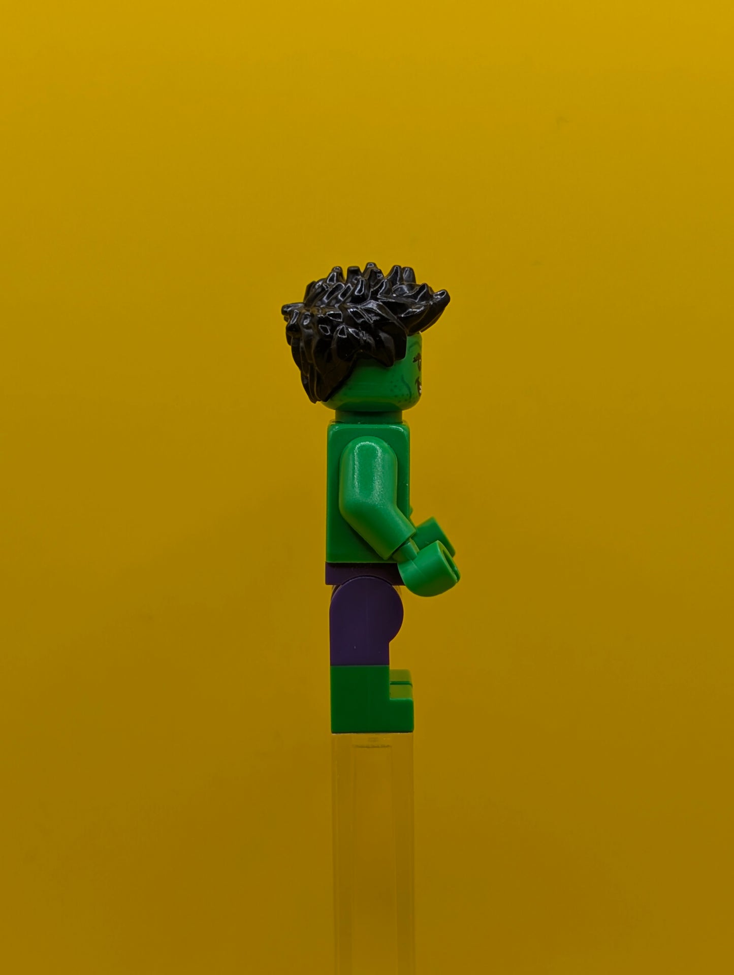 Hulk sh0857Dark Purple Pants, Spiked Hair Marvel Lego Minifigure