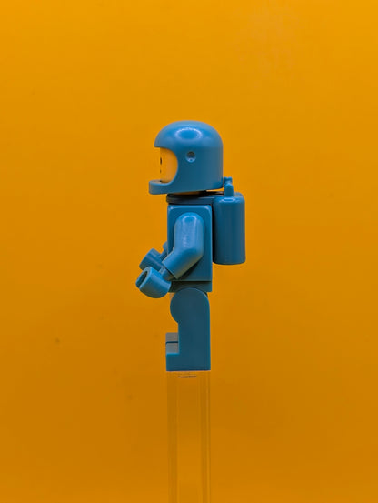 Classic Space idea227 Dark Turquoise with Air Tanks and Updated Helmet Idea Lego Minifigure