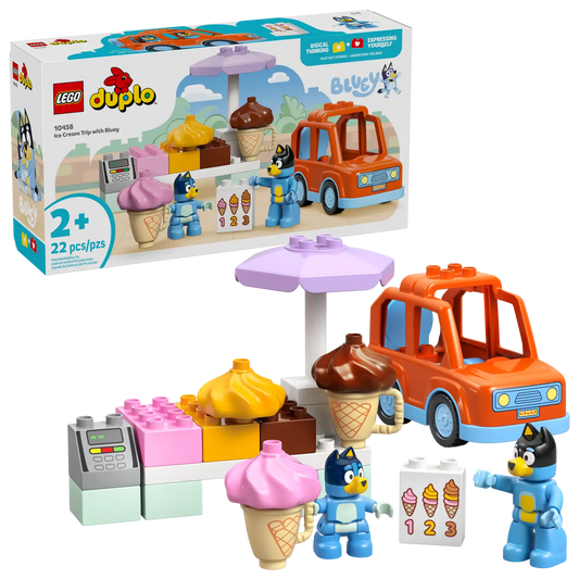 10458 Ice Cream Trip With Bluey Lego Duplo minifigure