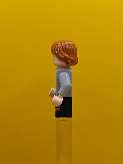 Ron Weasley hp154 Plaid Hoodie Harry Potter Minifigure Lego