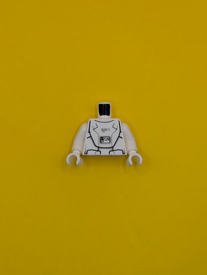 Torso SW First Order Snowtrooper Armor Pattern / White Arms / White Hands 973pb2156c01 Lego
