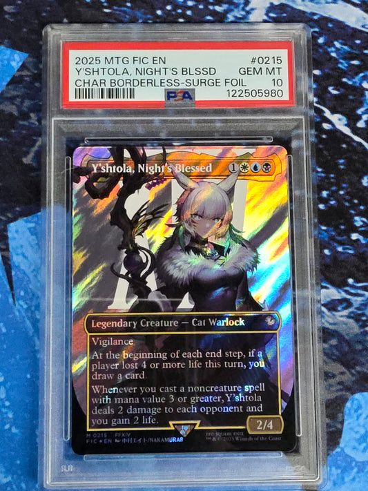 #215 Y'shtola, Night's Blessed Final Fantasy Commander Surge Foil