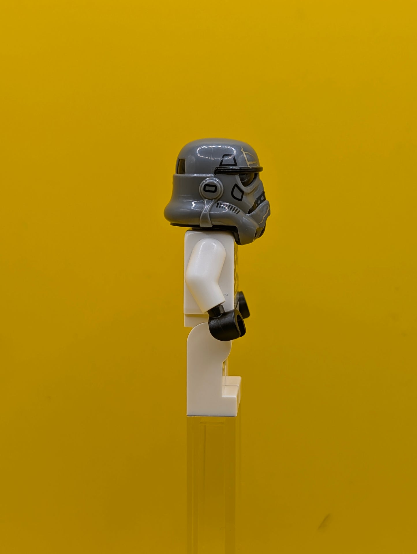 Night Trooper sw1417 Dark Bluish Gray Helmet Star Wars Lego Minifigure