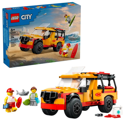 60453 Lifeguard Truck City Lego Set