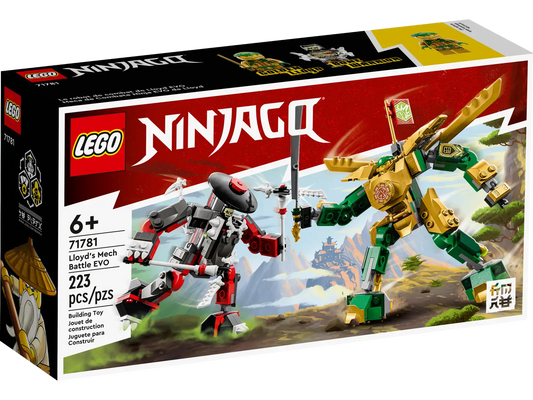 71781 Lloyd's Mech Battle EVO Ninjago Lego Set