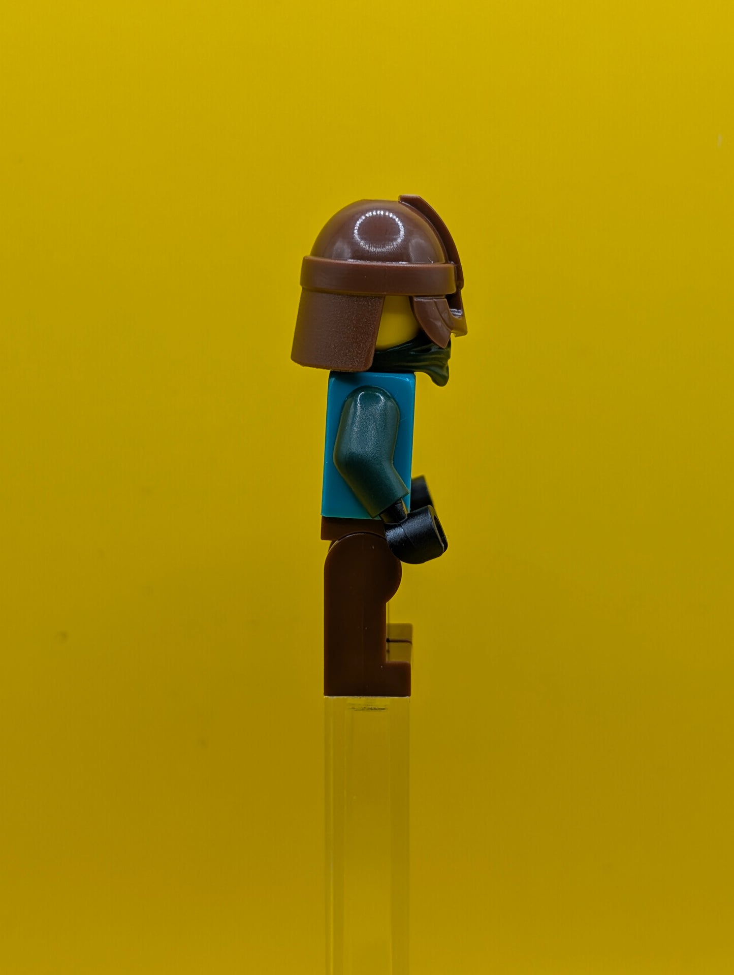 Kraken Warrior idea234 Female, Reddish Brown Helmet Ideas Lego Minifigure