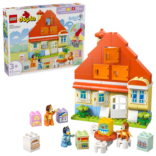 10459 Bluey's Family House With Memory Garden Duplo Bluey Lego Set