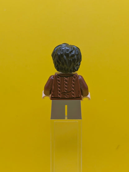 Harry Potter hp278 Dark Red Torn Sweater, Dark Tan Short Legs Harry Potter Lego Minifigure