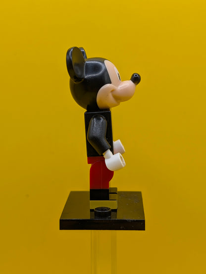 Mickey Mouse coldis-12 Disney, Series 1 (Complete Set with Stand and Accessories) Cmf Lego Minifigure