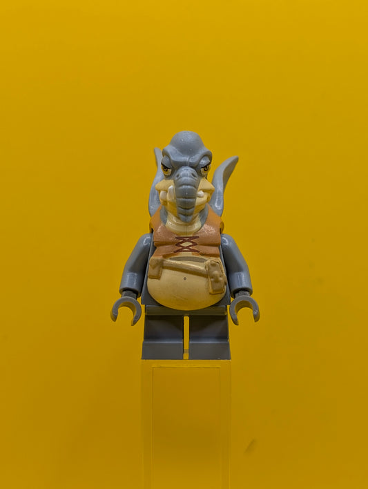 Watto sw0325 Printed Head, Dark Bluish Gray Hands Star Wars Lego Minifigure