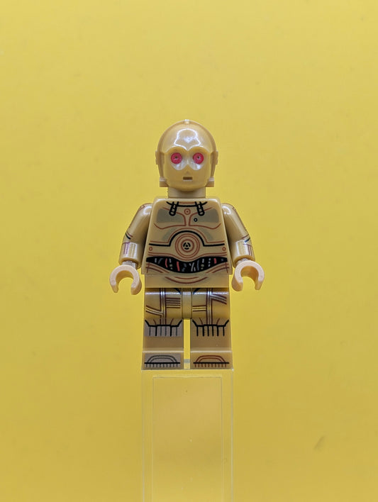 C-3po cna01 Red Eyes Star Wars Lego Minifigure