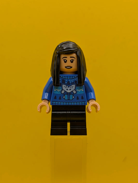 Cho Chang cna16 Holiday Sweater Harry Potter Holiday Lego Minifigure