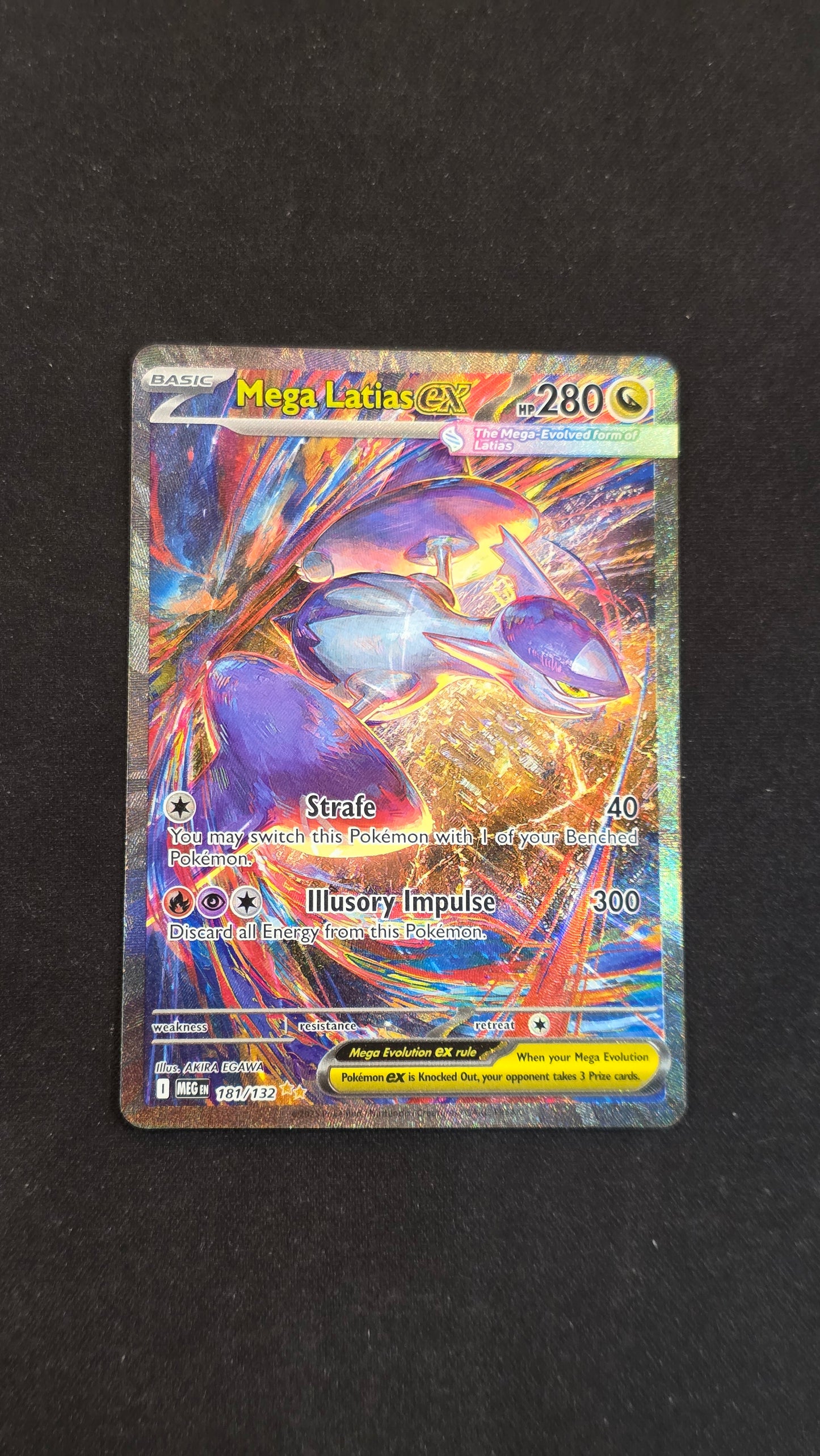 Mega Latias ex #181/132 - Mega Evolution