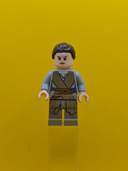 Rey sw0677 Dark Tan Tied Robe Star Wars Minifigure Lego