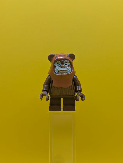 Wicket (Ewok) sw0513 with Tan Face Paint Pattern Star Wars Lego Minifigure