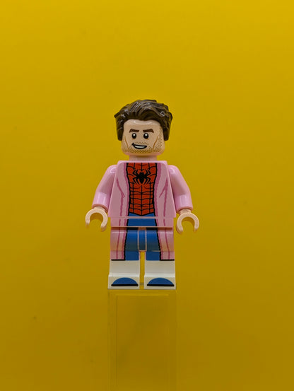 Peter B. Parker colspi10 Spider-Man, Spider-Man Across the Spider-Verse (Minifigure Only without Stand and Accessories) Cmf Lego Minifigure