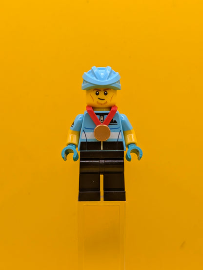 Wheelchair Racer col397 Series 22 (Minifigure Only without Stand and Accessories) Cmf Lego Minifigure