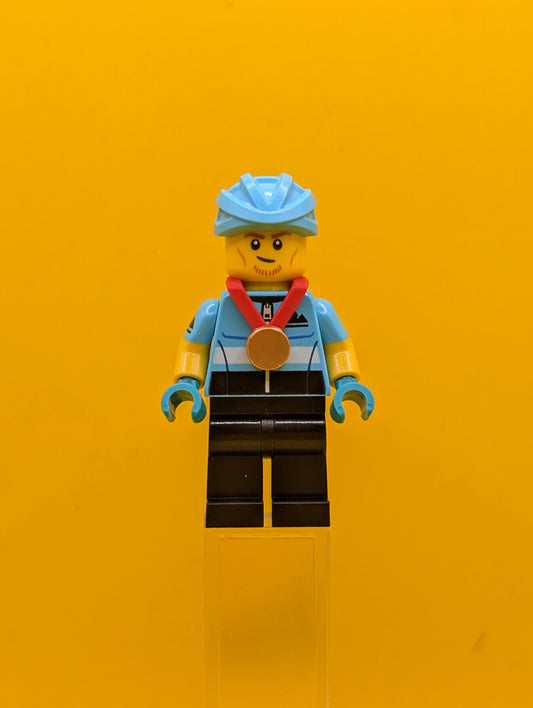 Wheelchair Racer col397 Series 22 (Minifigure Only without Stand and Accessories) Cmf Lego Minifigure