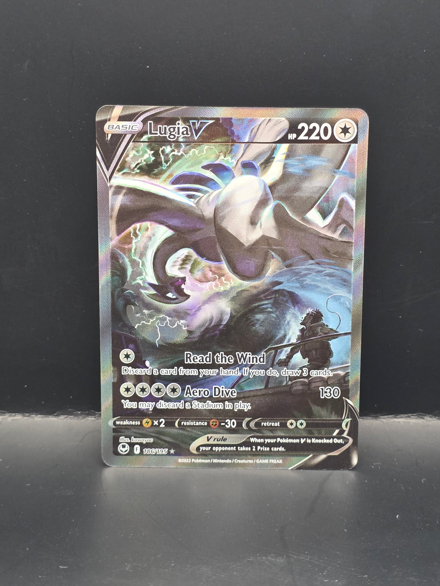 Lugia V #186/195 Silver Tempest