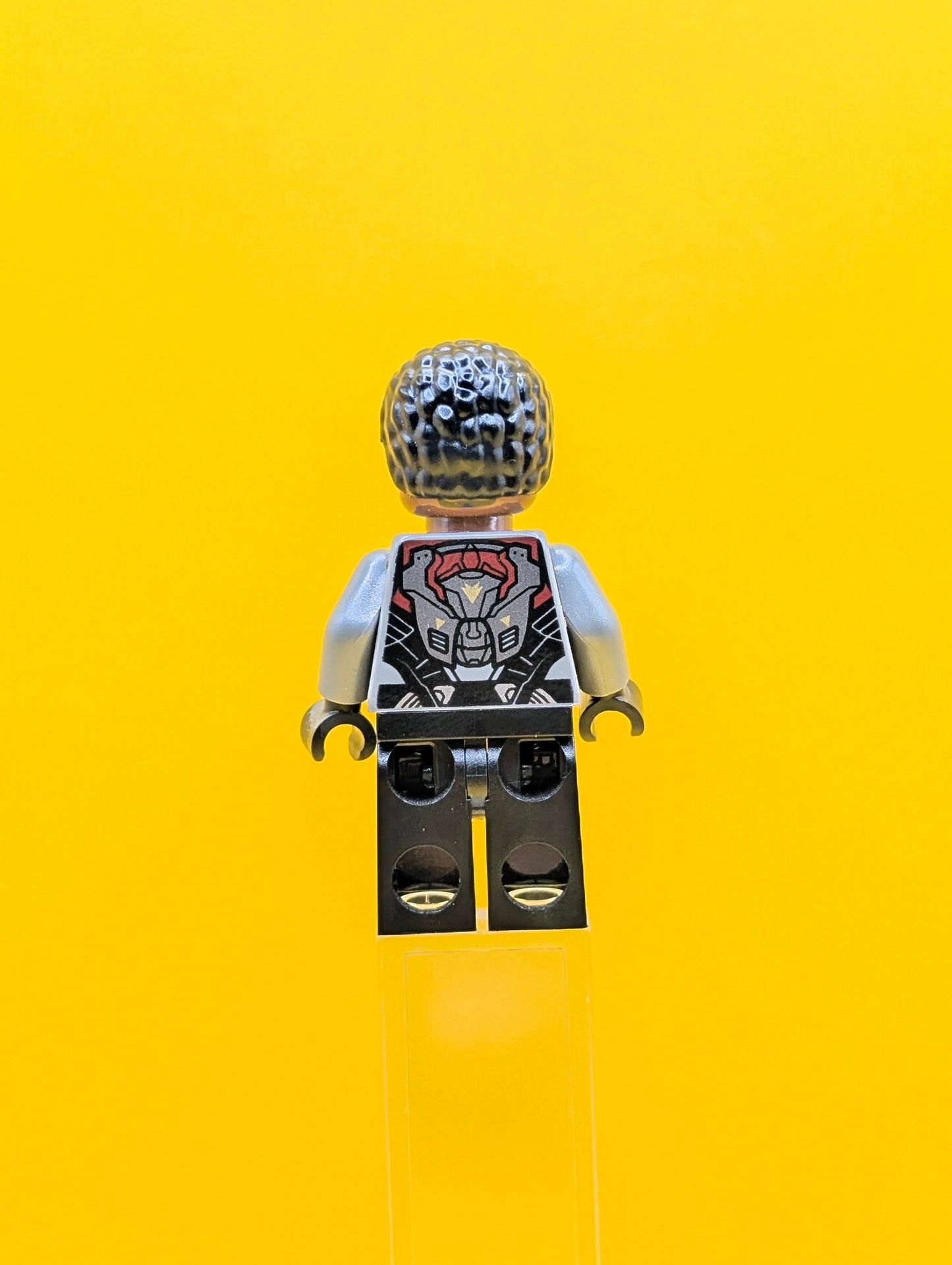 Falcon sh0503 Dark Bluish Gray and Black Suit Lego Minifigure