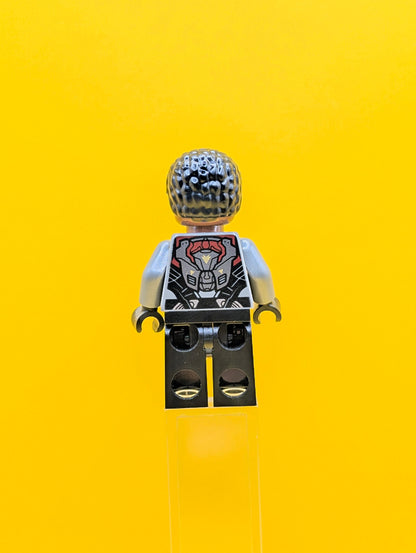 Falcon sh0503 Dark Bluish Gray and Black Suit Lego Minifigure