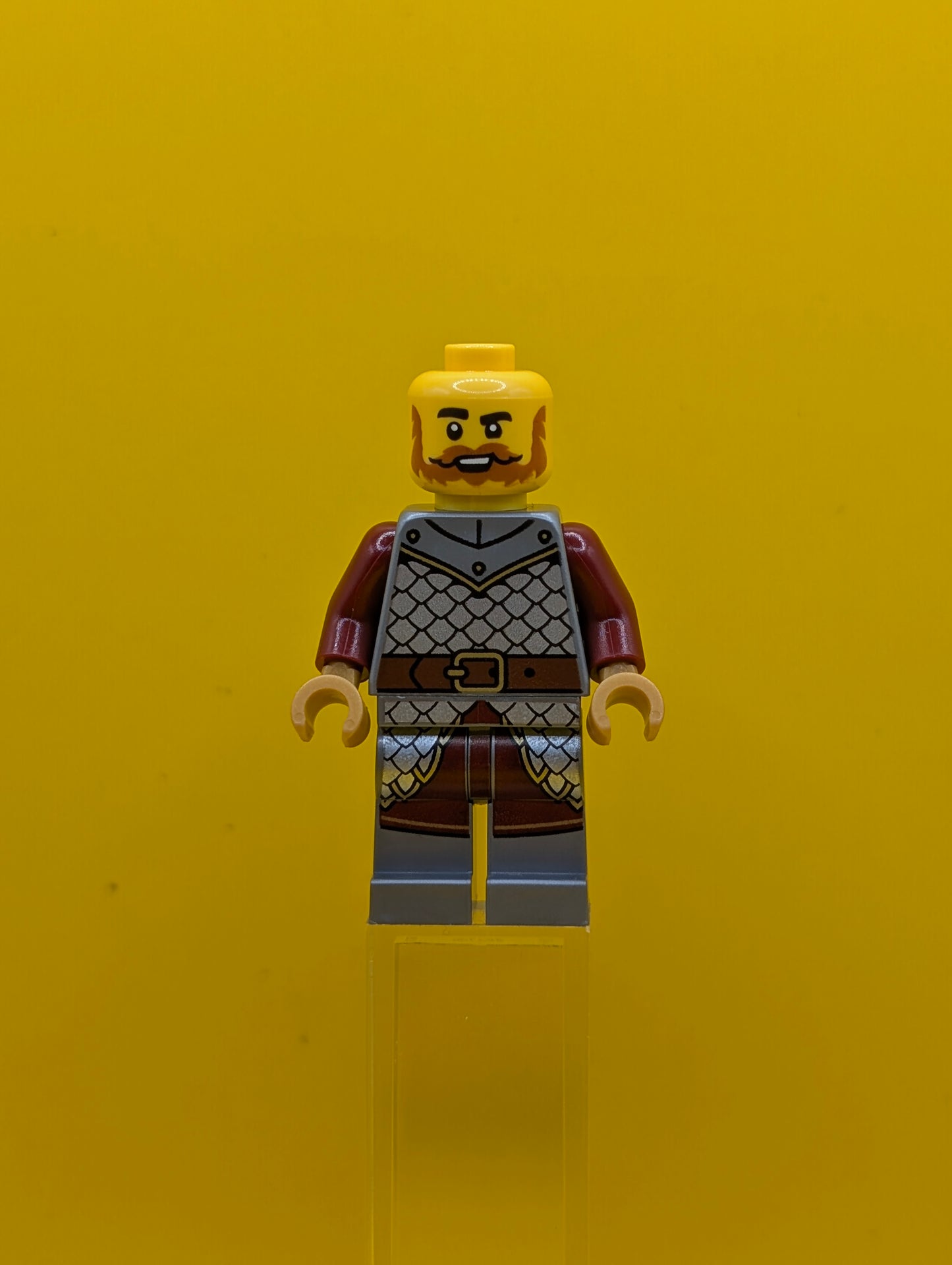 Griffin Knight idea232 Male, Dark Orange Beard Ideas Lego Minifigure