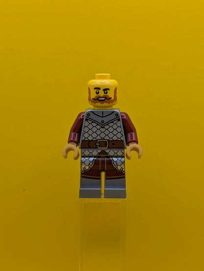 Griffin Knight idea232 Male, Dark Orange Beard Ideas Lego Minifigure