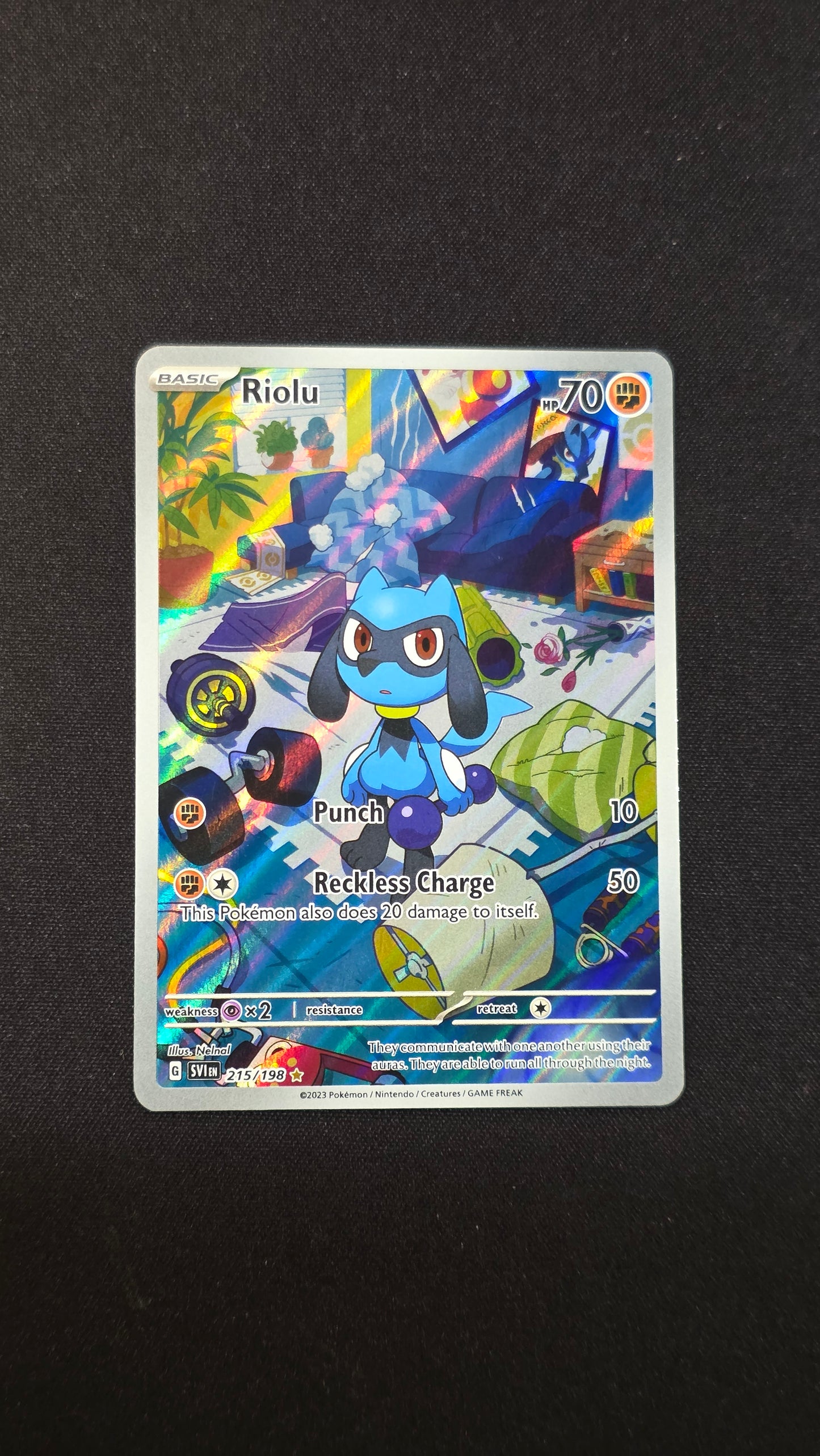 Riolu #215/198 -Scarlet & Violet Base