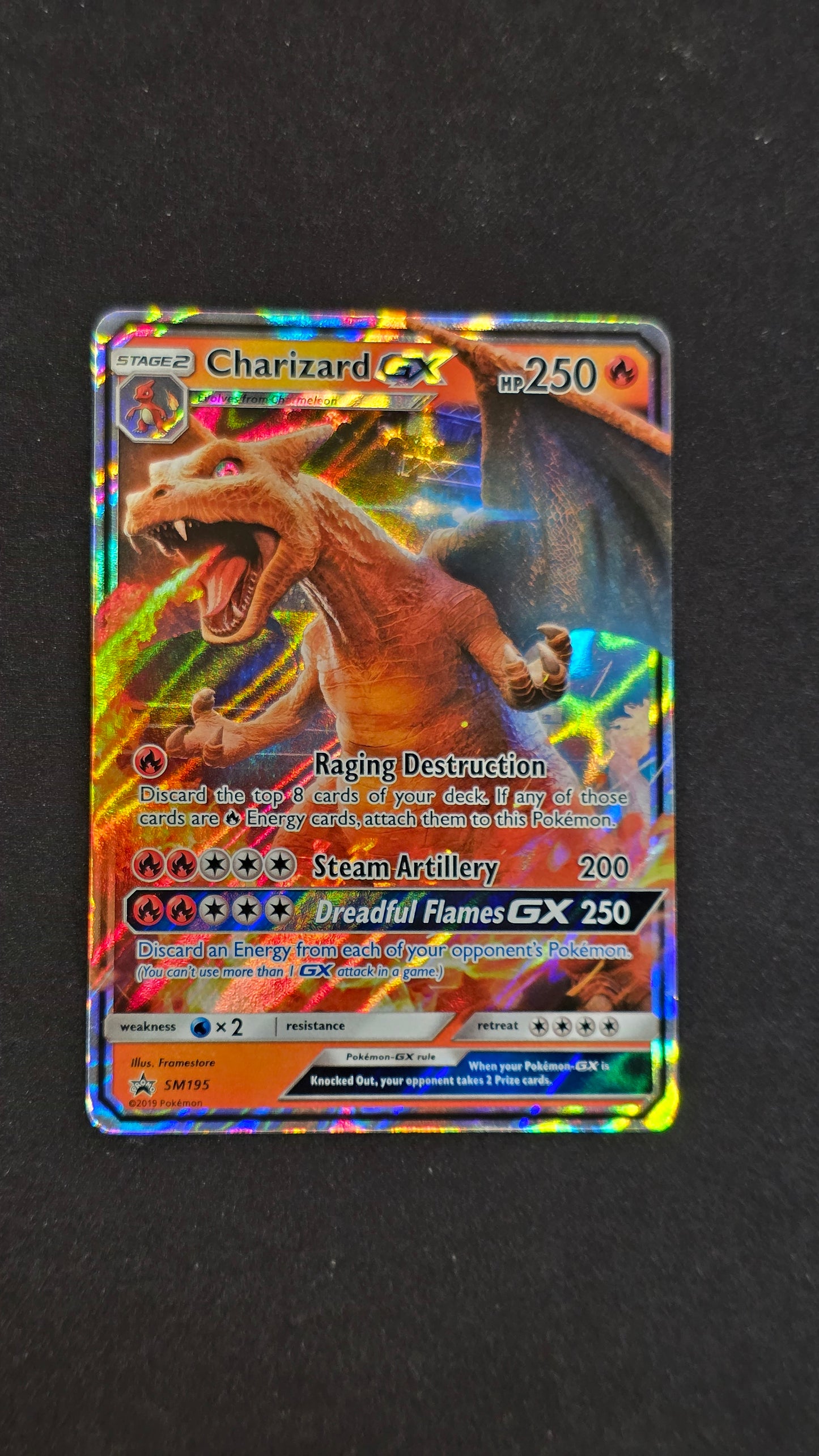 Charizard GX #SM195 -Sun & Moon Promo