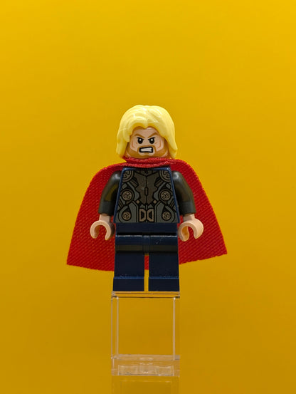 Thor sh0170 Spongy Cape Dark Blue Legs Minifigure Lego