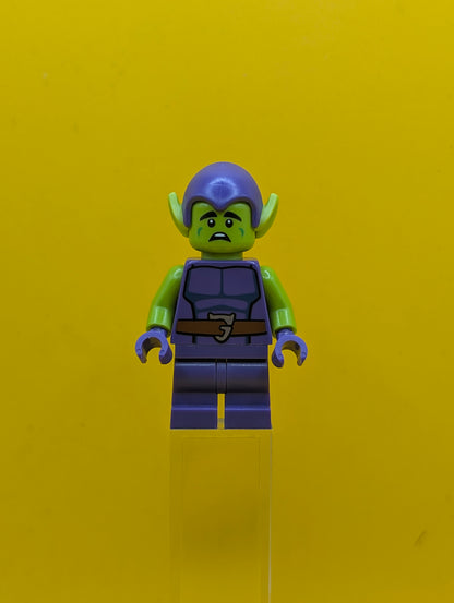 Green Goblin sh0957 Lime Skin, Dark Purple Outfit, Medium Legs Marvel Lego Minifigure