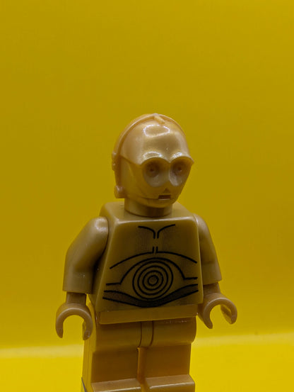 C-3PO sw0161a Pearl Gold Star Wars Minifigure Lego