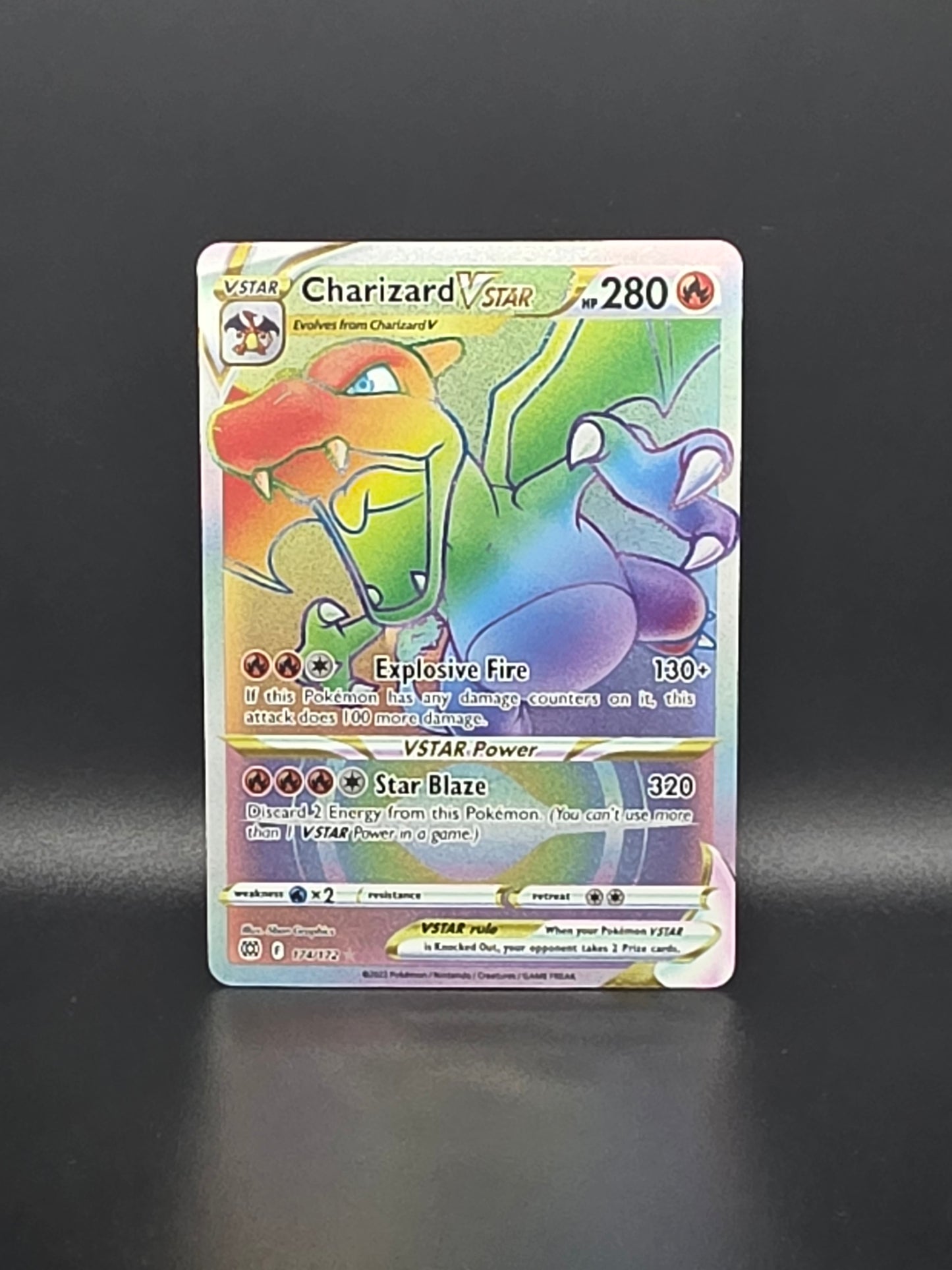 Charizard Vstar #174/172 Brilliant Stars