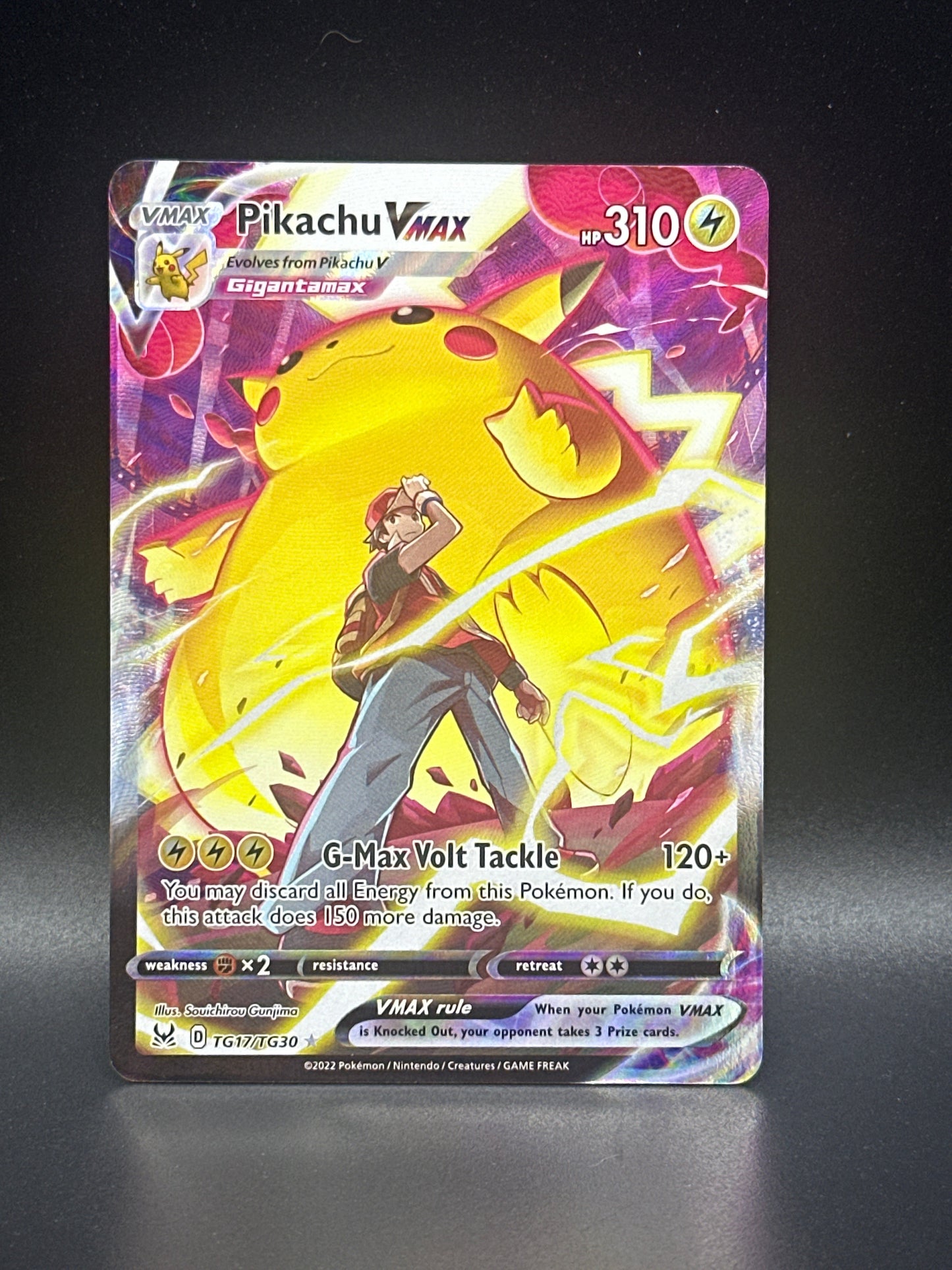 Pikachu VMAX #TG17/TG30 - Lost Origins Trainer Gallery