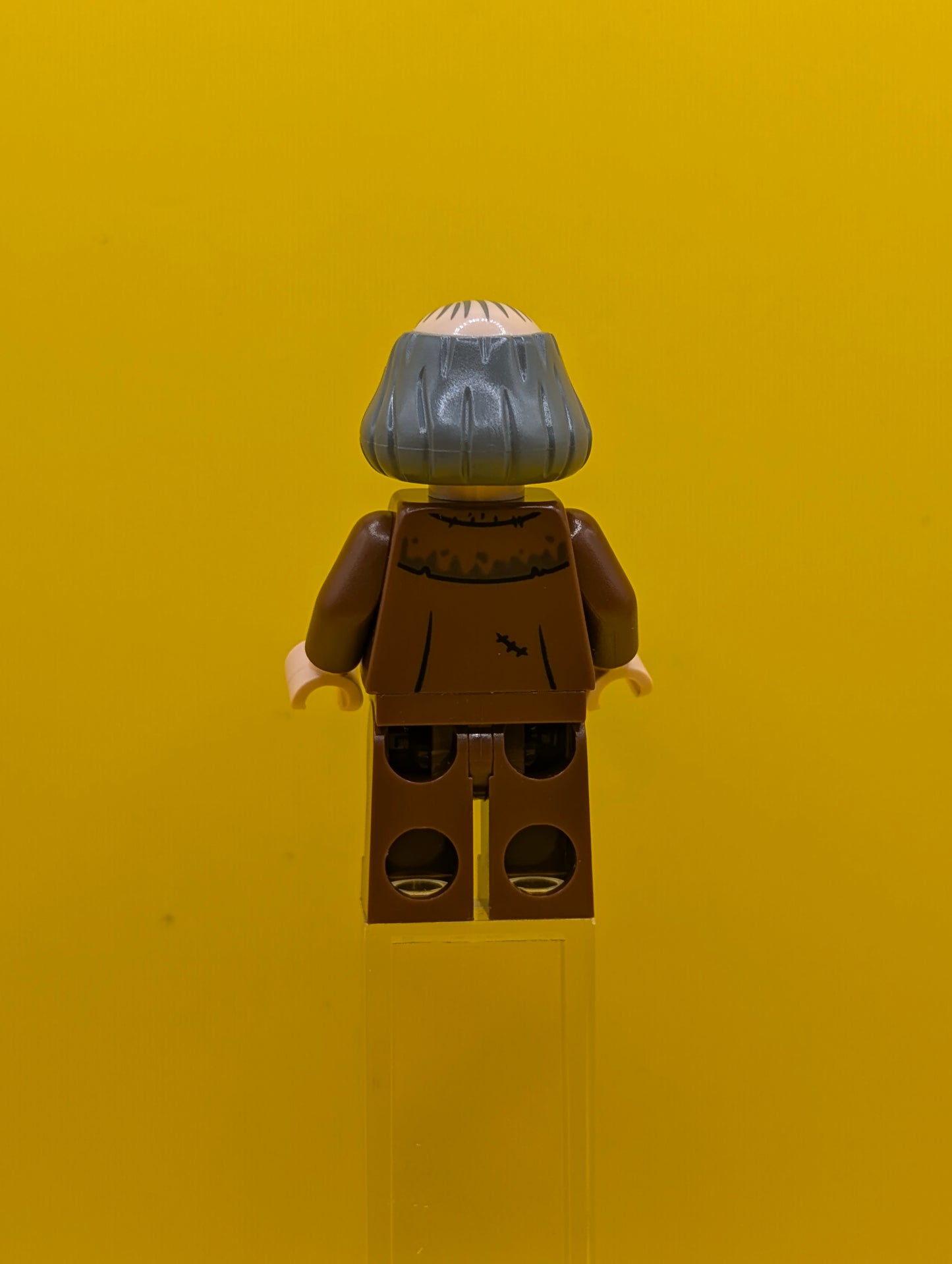Argus Filch hp353 Bald on Top, Reddish Brown Jacket, Printed Legs Harry Potter Lego Minifigure