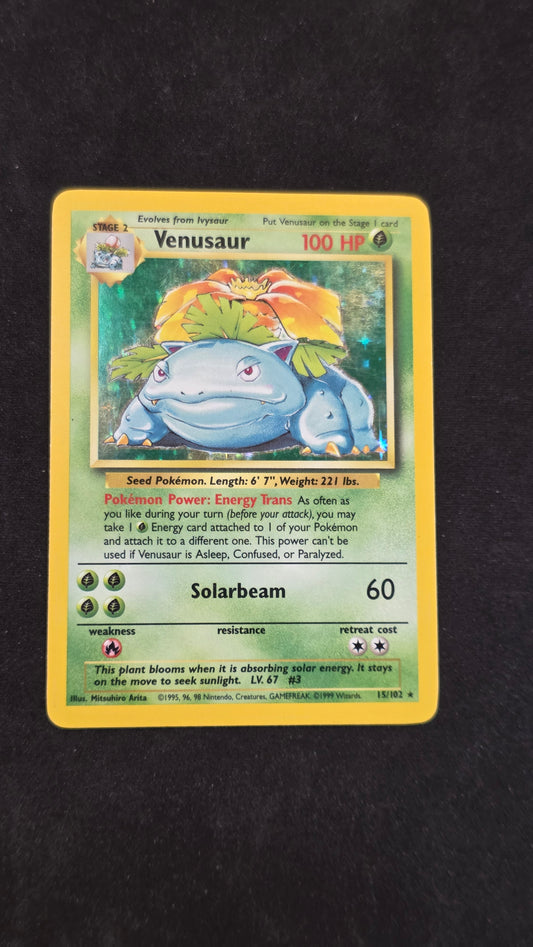 Venusaur #15/102 -Base Set
